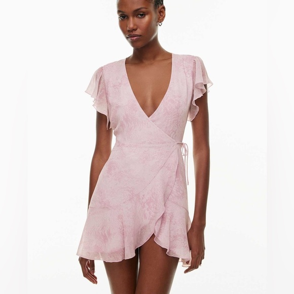 Wilfred Aritzia Lawn Dress - Wrap Style - Picture 4 of 12